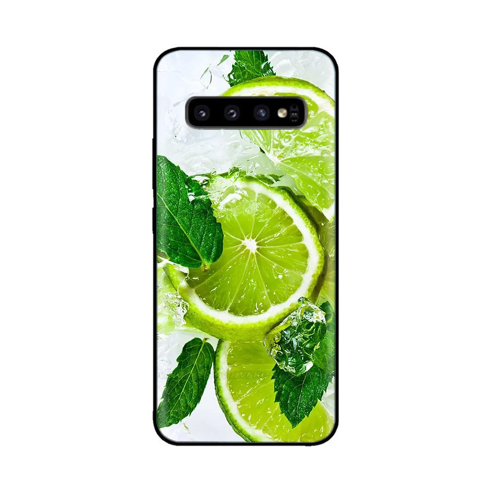 For Samsung S10 Plus Case S10 Silicone Fashion Back Cover Cases For Samsung Galaxy S10 S10E S 10 S10plus Protective Back Cover