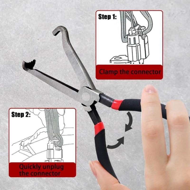 Automotive Electrical Disconnect Pliers Fuel Line Wire Removal Plier Oil Pipe Separate Plier for Motorcycle Car Repair Tools