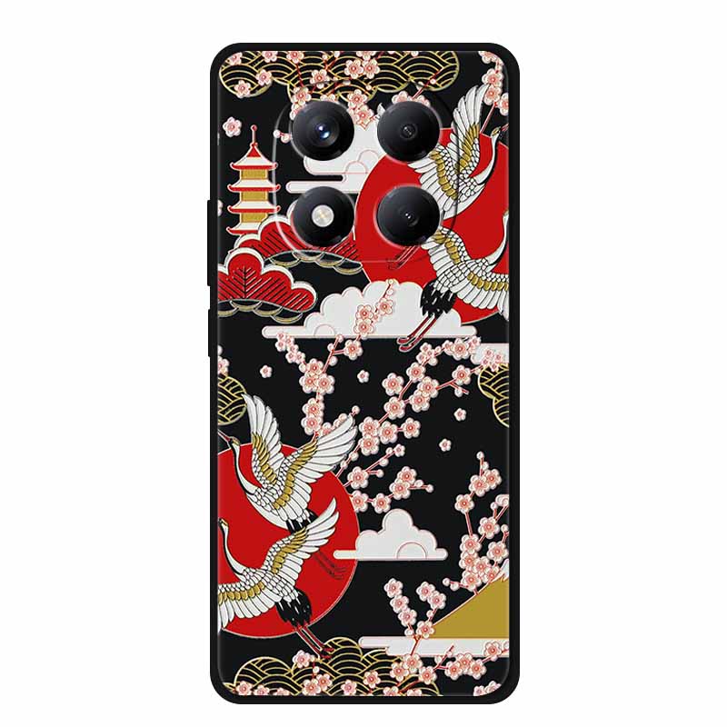 3D Flowers Emboss Fundas For Redmi Note 15 5G (China) Case Soft Silicone Phone Cases For Note 15 5G For China Covers Shell Coque