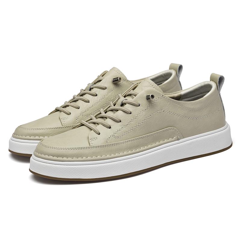 Fashion Fashion Original Genuine Leather Shoes for Men Versatile Outdoor Hiking Shoes Men's Oxford Casual Shoes  Big Size:38-47 Moga-11