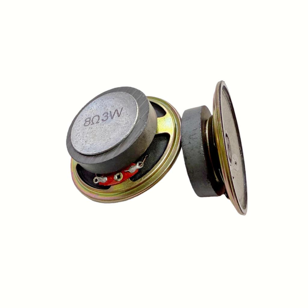 57mm Speaker with Iron Shell, External Magnet, 8 Ohm 3W, 2.25 Inch, Paper Cone for Charging Pile Applications.