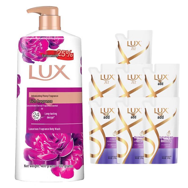 

LUX Enchanting Peony Scent Shower Gel & Shampoo Set