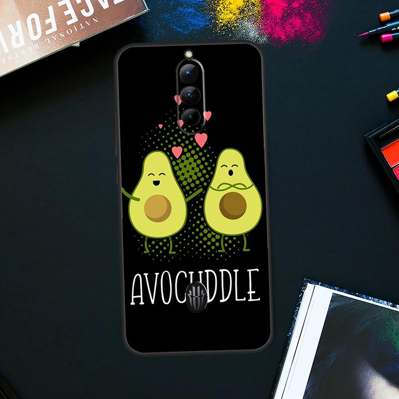 Funny Cartoon Avocado Case For ZTE Nubia Red Magic 9 8 8S Pro Plus RedMagic 6 7 Pro 6S 7S Pro 5S 6R 5G Back Cover