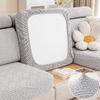 Jacquard Seat Covers For Sofa Living Room Solid Colors Elastic Sofa Slipcovers Easy Fit  Couch Covers Washable Removable Home