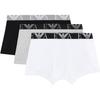 SS26 Elastic Logo Printed Cotton Boxer Briefs Three-Pack Men Underwear EM000259-AF20668-MC197