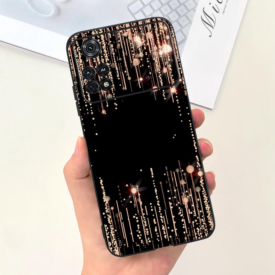 For Xiaomi Poco M4 Pro 4G Case New Fashion Cartoon Cover Soft Silicone Phone Case For Xiaomi Poco M4 Pro PocoM4 5G Fundas Bumper