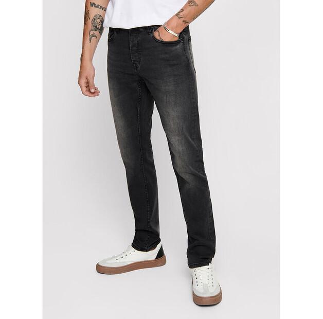 

Джинсы Only & Sons Loom 22010447 черный Slim Fit 33/32