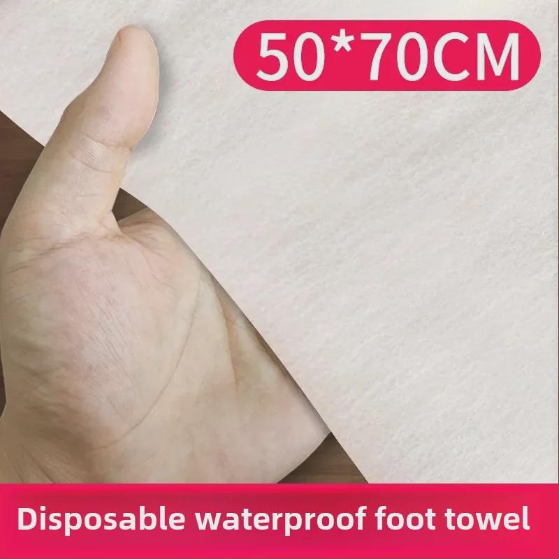 Disposable Foot Massage & Bath Towel for Beauty Salons, Home, Hair or Nail Care