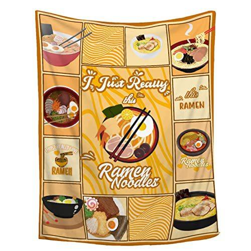 Ramen printed flannel blanket sofa blanket bed sheet bedspread decorative blanket production source direct supply