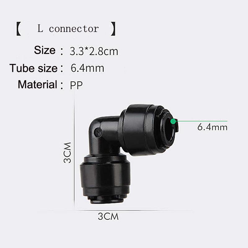 (50 Pieces/Lot) 6mm Low Pressure 0.1-0.5mm Stainless Steel Fog Misting Nozzles Connectors Garden Water Irrigation Sprinkler