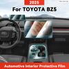 TPU For TOYOTA BZ5 2025 Transparent Protective Film Car Interior Central Control Navigation Panel Cover Accessories