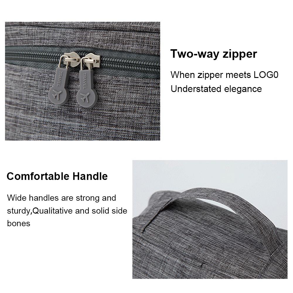 Grand Sac Organisateur de Câbles Portable Étanche Oxford Organisateur Électronique Étui de Voyage Durable