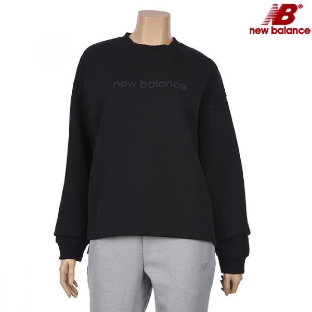 

New Balance Wt41556 Women Letter Logo Sweatshirt Nbncebs052 19 14386 blacks/85