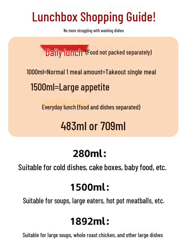 ZISIZ Disposable Food Container with Lid