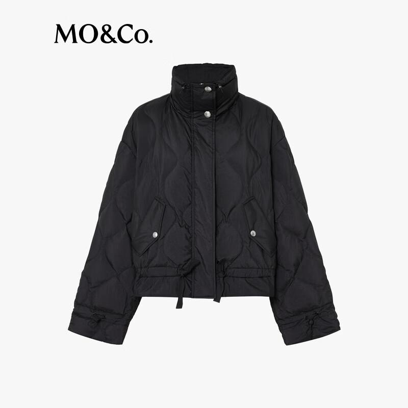 MO&Co. 2024 Autumn High-Neck Duck Down Puffer Jacket