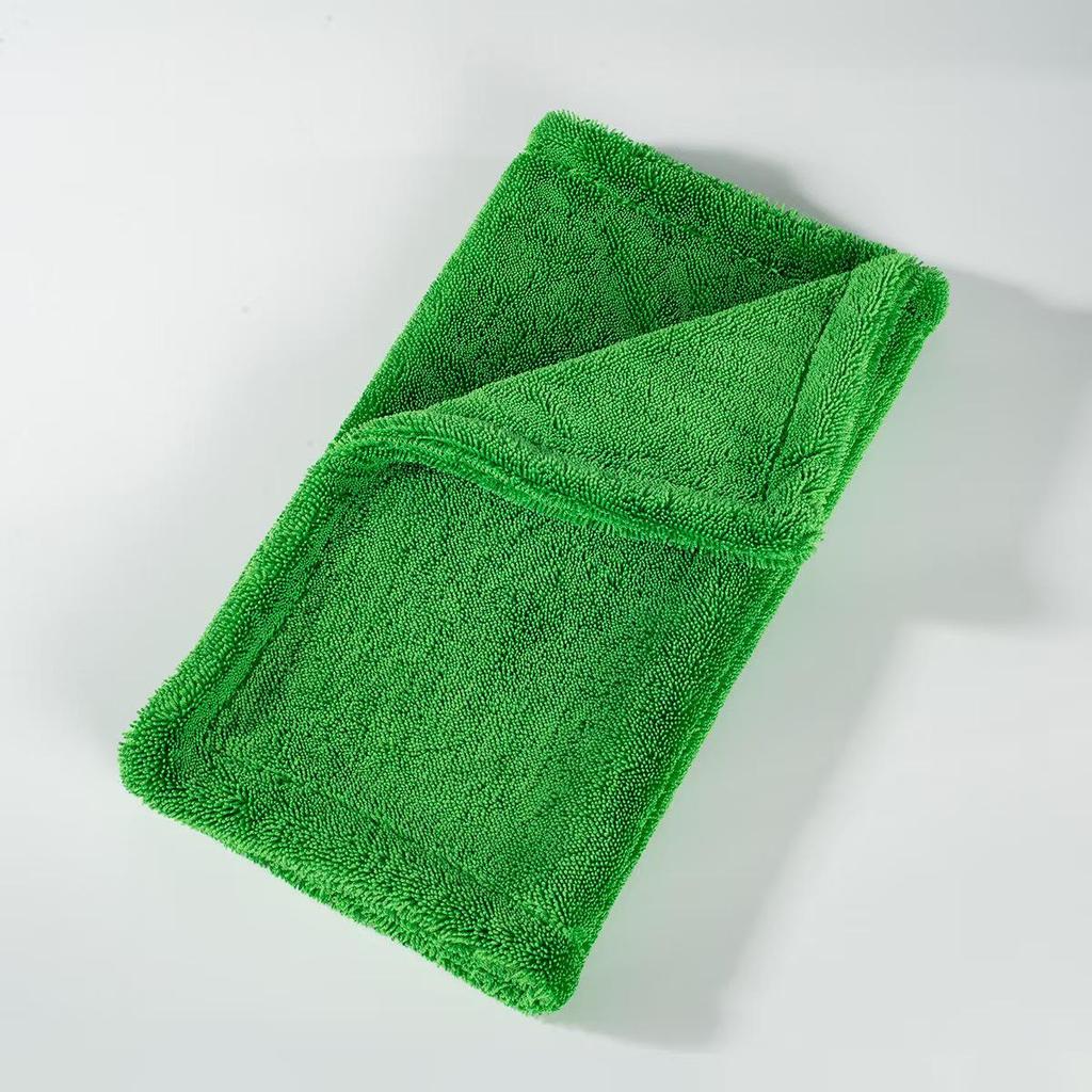 Double-sided Braided Car Wash Towel - Absorbent and Durable