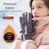 Plush Ski Gloves Thickened Touch Screen Gloves Unisex Cycling Mittens  Outdoor