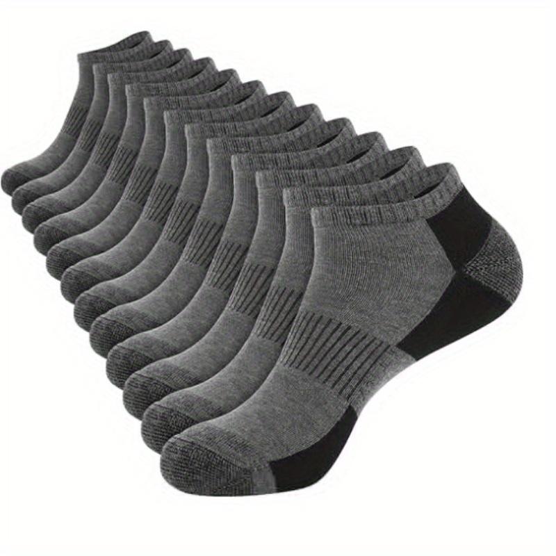 12 Pairs Running Socks for Men Women Breathable Cushioned Athletic Ankle Socks Low Cut Socks Outdoor Sport Hiking Running