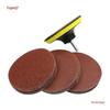 4-inch Adhesive Disc Sandpaper Pad for Electric Drill: Woodworking, Grinding, Polishing, and Angle Grinder Backing Pad Tray