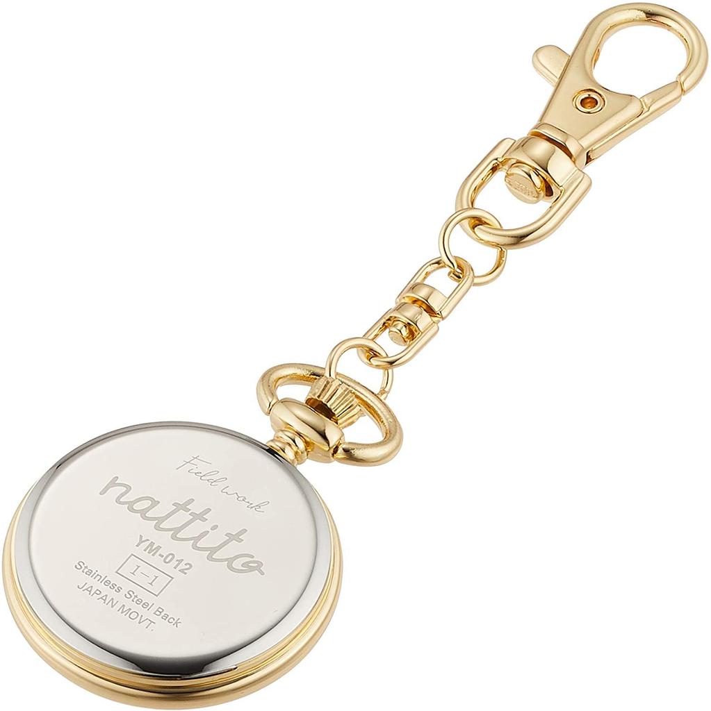 Fieldwork Women's Merrily Keychain Pocket Watch YM012p-4