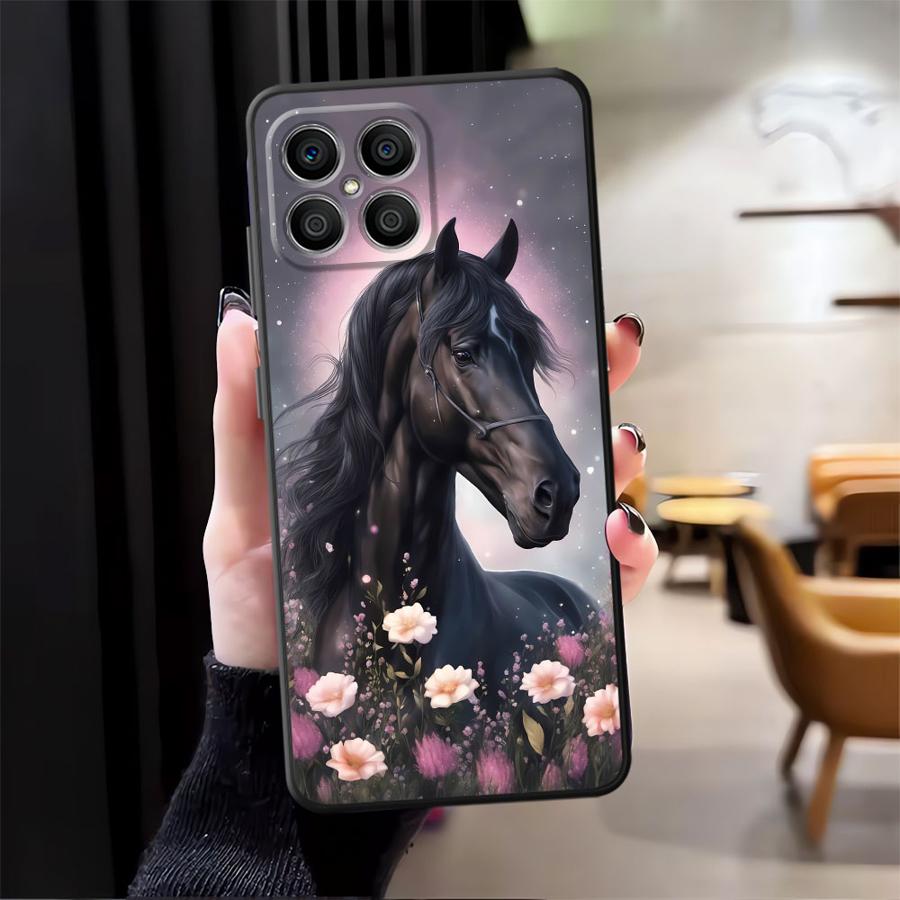 

Cool Animal Tiger Lion Funda Phone Cover Case for Honor 200 400 Lite 90 70 X6 X7 X8 Magic5Lite 8X X5b X9a Honor X8 4G
