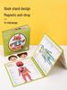 Magnetic Human Body Learning Book: Skeleton & Organs for Kids
