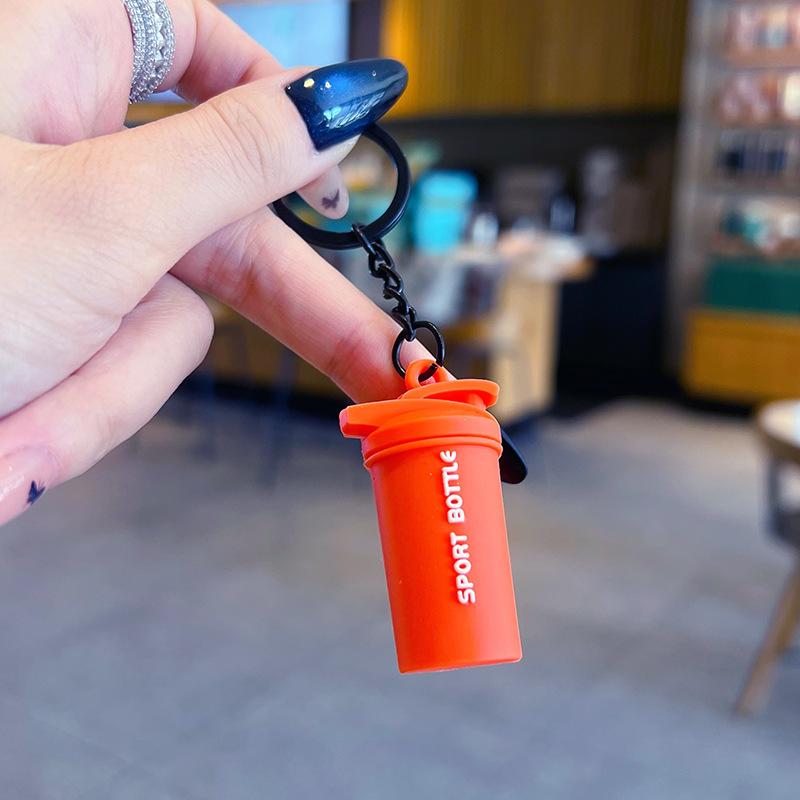Portachiavi Manubrio Portachiavi Manubrio in Silicone Regali per Palestra Per Amanti della Palestra Regalo per Personal Trainer Ciondolo per Zaino Chiave Auto