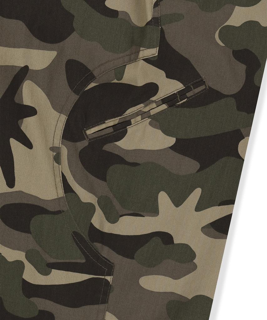 Sseonleobeutueo Herringbone Right Chino Camo