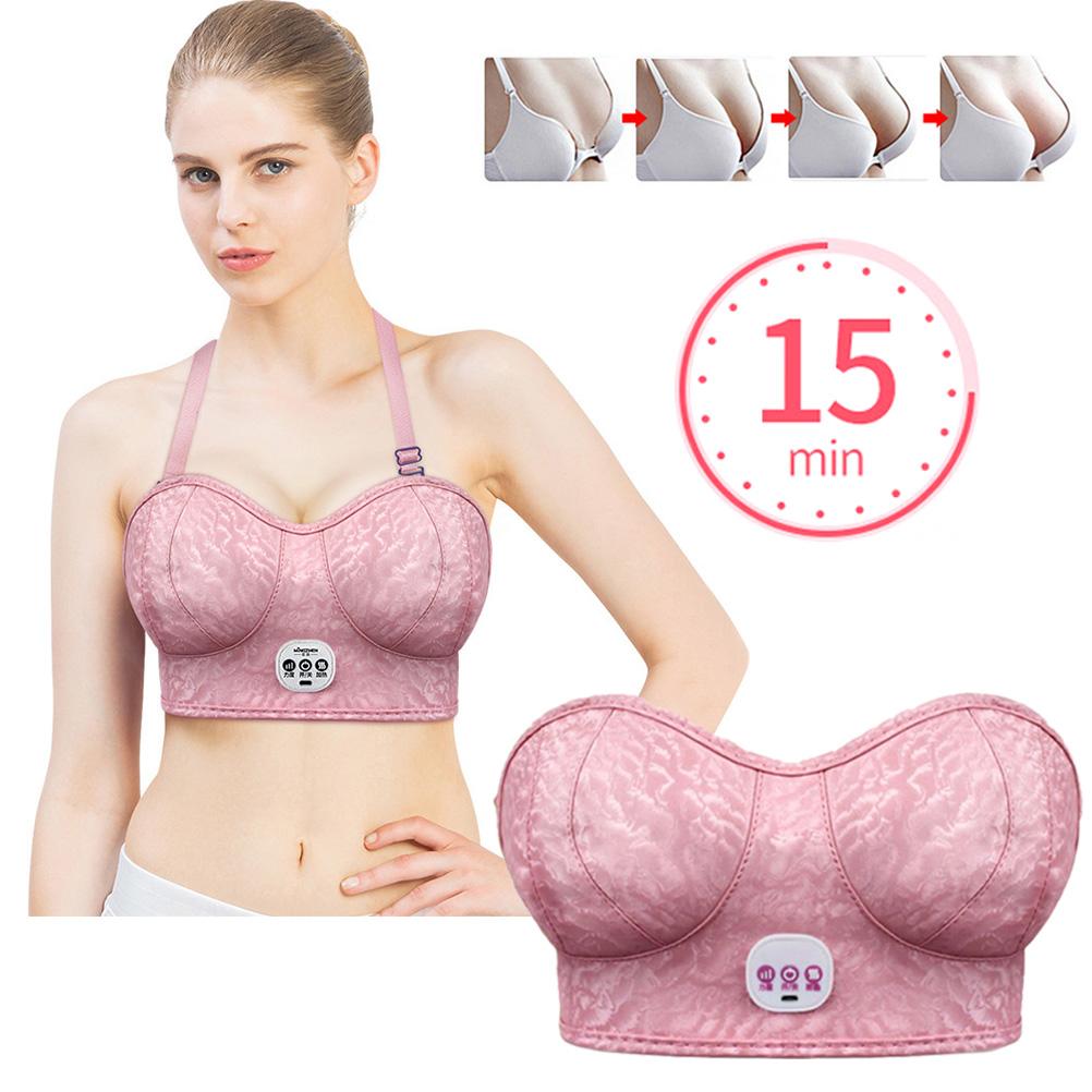 Electric Massage Bra Breast Massager Vibration Chest Sexy Massage Electric Instrument Electric