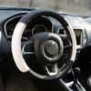 My Good Car Pu Leather Car Steering Wheel Protection Cover Steering Covers for Jeep Renegade 2015 2016 2017 Compass 2017 2018