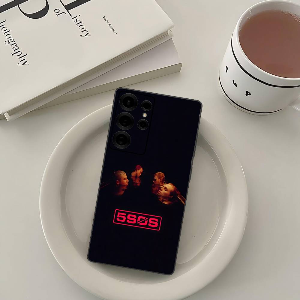 Seconds-of-Summers-5SOS Phone Case For Samsung S 24 Fe 25 Ultra Plus 20 Lite 21 30 22 23 24 22 Ultra 5G Fundas