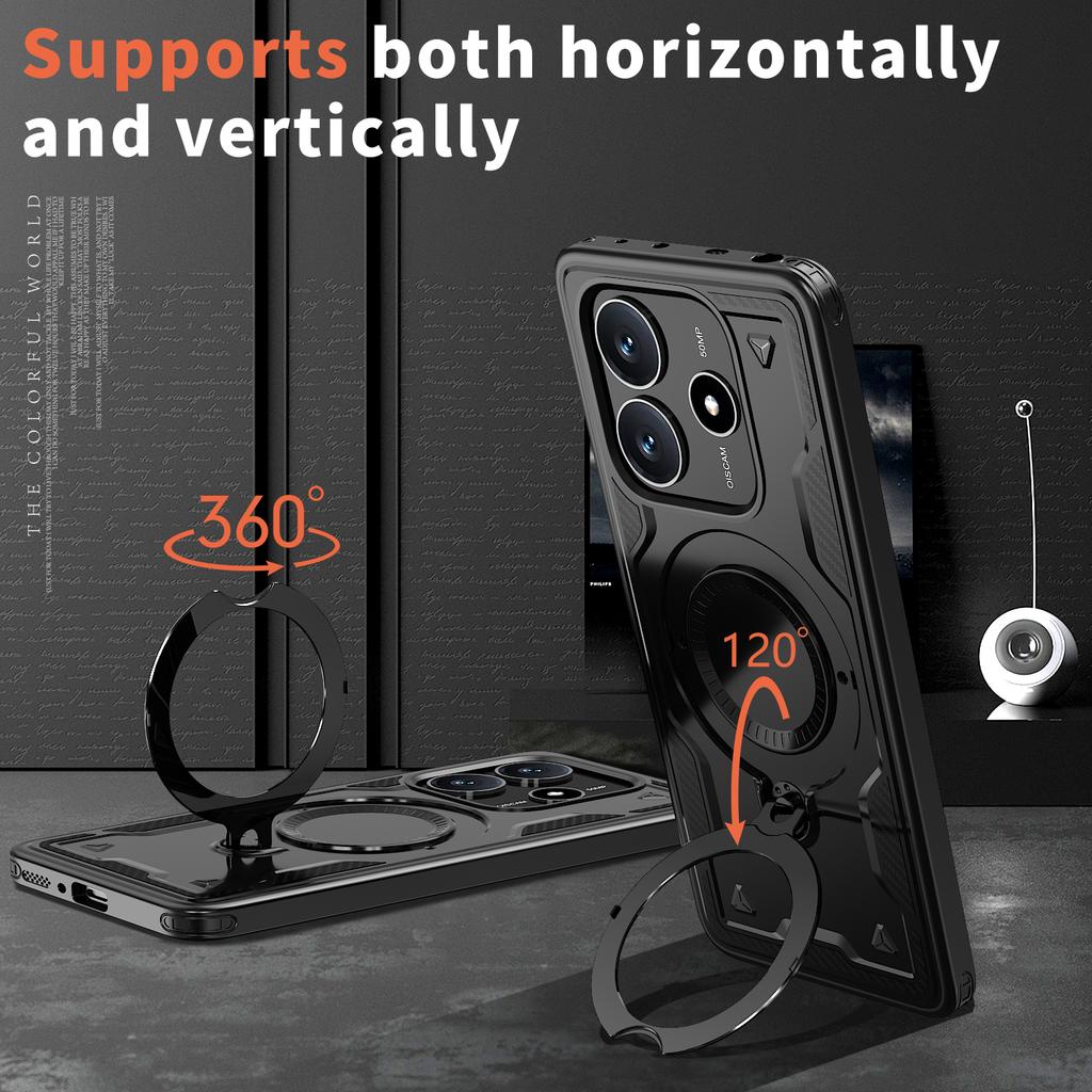 Protection Case for Xiaomi Redmi Note 14 Pro Plus 5G Note14 Note13 13 14pro Note 13 Pro+ Phone Bag Shockproof Kickstand Cover