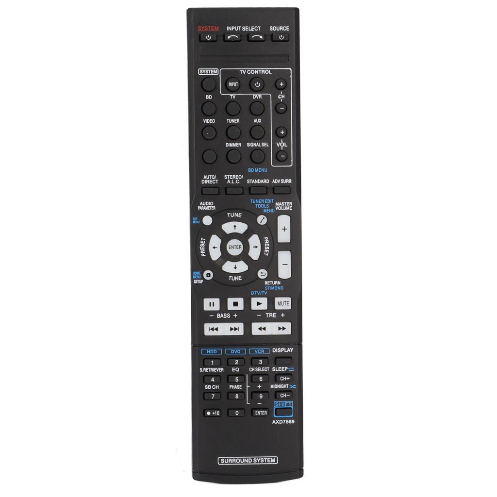 For Pioneer Remote Control Receiver Remote Control Replacement for AXD7569 Audio Video Receiver