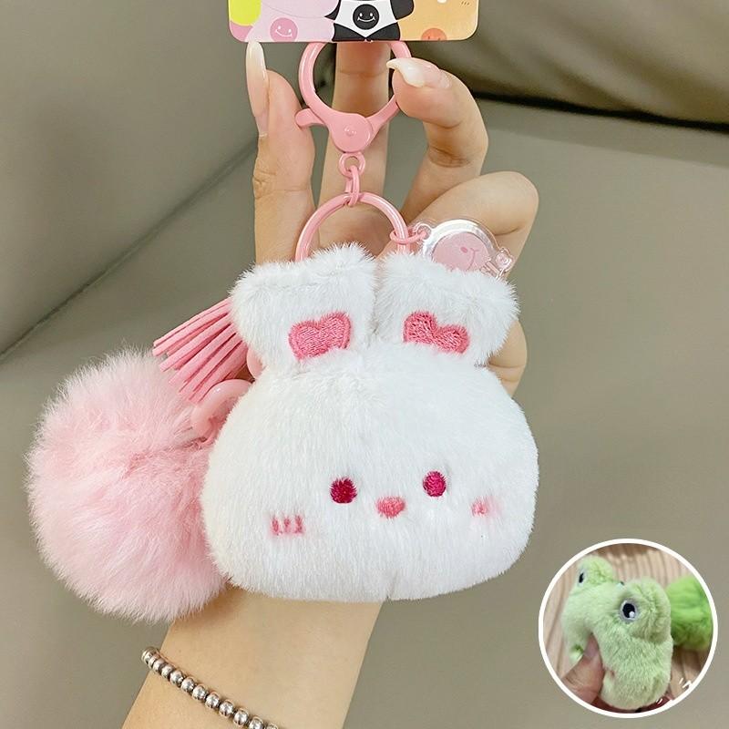 Jinnew Série Câlin Porte-clés Cartoon Peluche Porte-clés Cadeau Créatif Pour Enfants et Adolescents