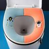 Warm Comfortable Cartoon Toilet Seat Cover Winter Toilet Cover Washable Household Closestool Mat Seat Case Bathroom Accessories