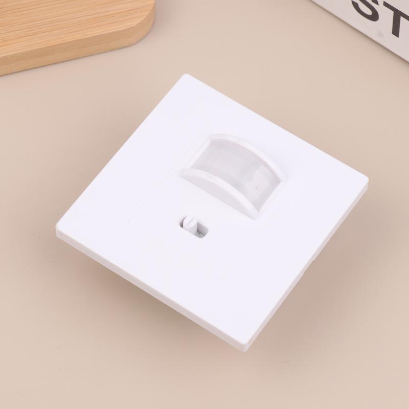 PIR Kızılötesi Hareket Sensörü Anahtarı Duvara Monte AC110240V LED Işık Lamba için Akıllı Ev Güvenlik Otomasyon Anahtarı