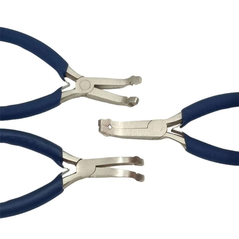 Precisions Beads Grabbing Pliers for Jewelry Making and Repair with Ergonomic Stainless Steel Pliers