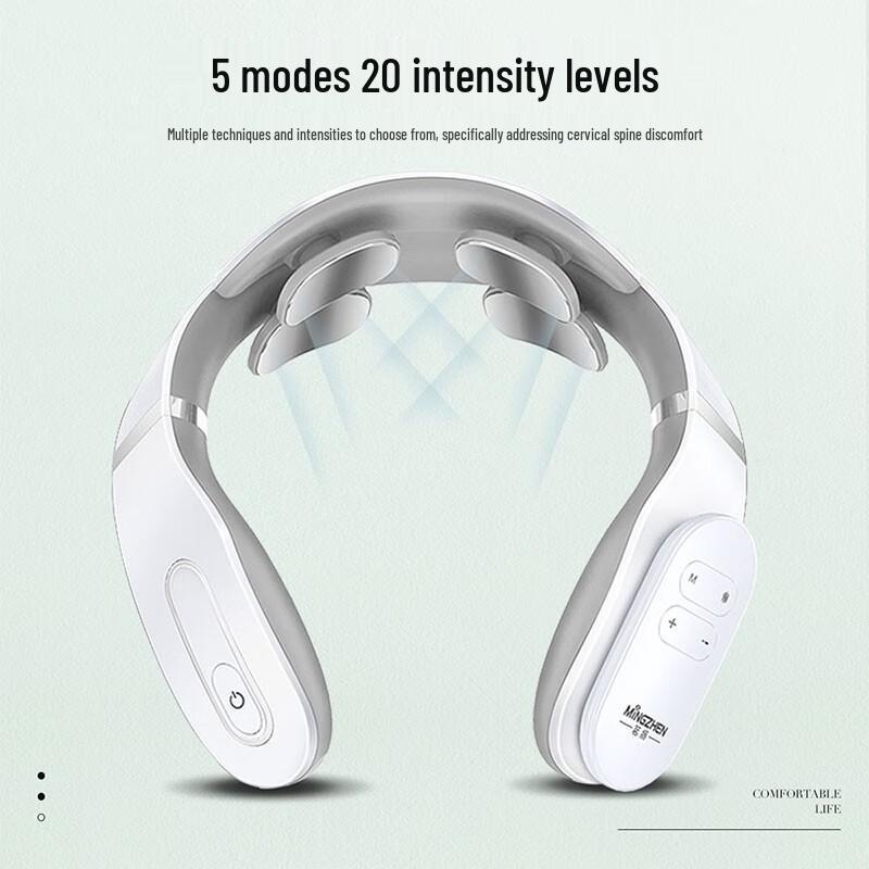 MiNGZHEN Smart Mini Pulse Neck Massager CN Plug (adapter Included)