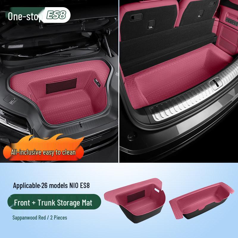 Compatible with 26 Models: Nio ES8 Third Generation Frunk Storage Mat Organizer - Car Interior Decor Accessory