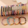 Natural Stone Bracelet Charm Bracelet Beads Bracelet Enhancing Peace and Self Discipline for Sophisticated Outfits
