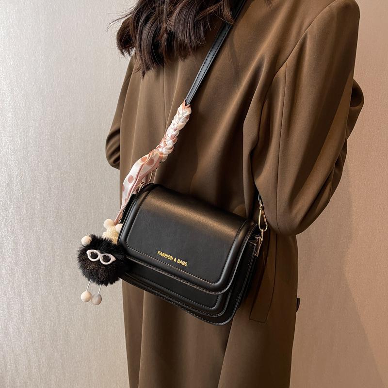 Módní malá čtvercová taška, všestranná crossbody taška, dámská taška, jednoduchá a stylová taška přes jedno rameno