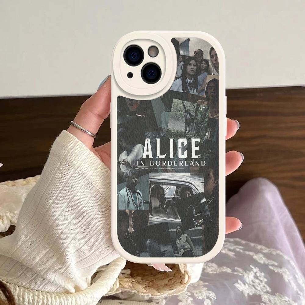 Alice In Borderland TV Suspense Phone Case For IPhone 16 15 14 13 12 11 Pro Max Plus Leather Cover