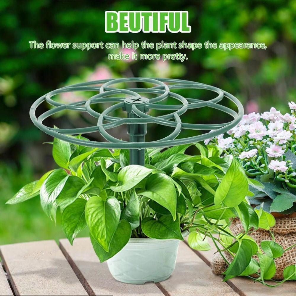 New S/M/L Bonsai Climbing Frame Plastic Stackable Plant Cage Support Stand Multi-layer Climbing Vine Rack Gardening Supplies
