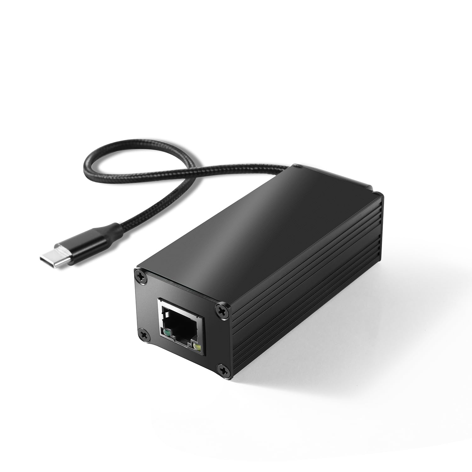

REVODATA 25W Gigabit PoE to Driver Converter for PoE to Power Output with Ethernet Adaptive Wired Broadband and PD Charging USB-C Phones/Tablets,