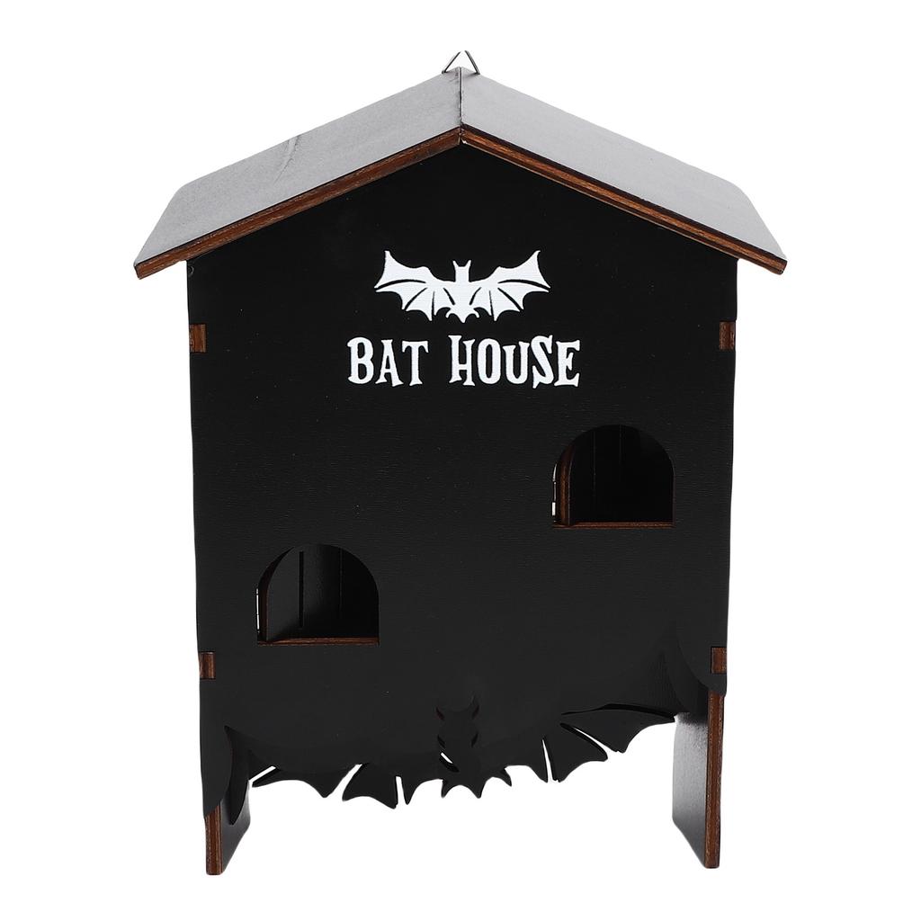 Wooden Bat House, 3-chamber Layout Design, Weatherproof, Large Capacity Shelter Box for Outdoors To Attract Bats To Houses, Trees, Backyards,