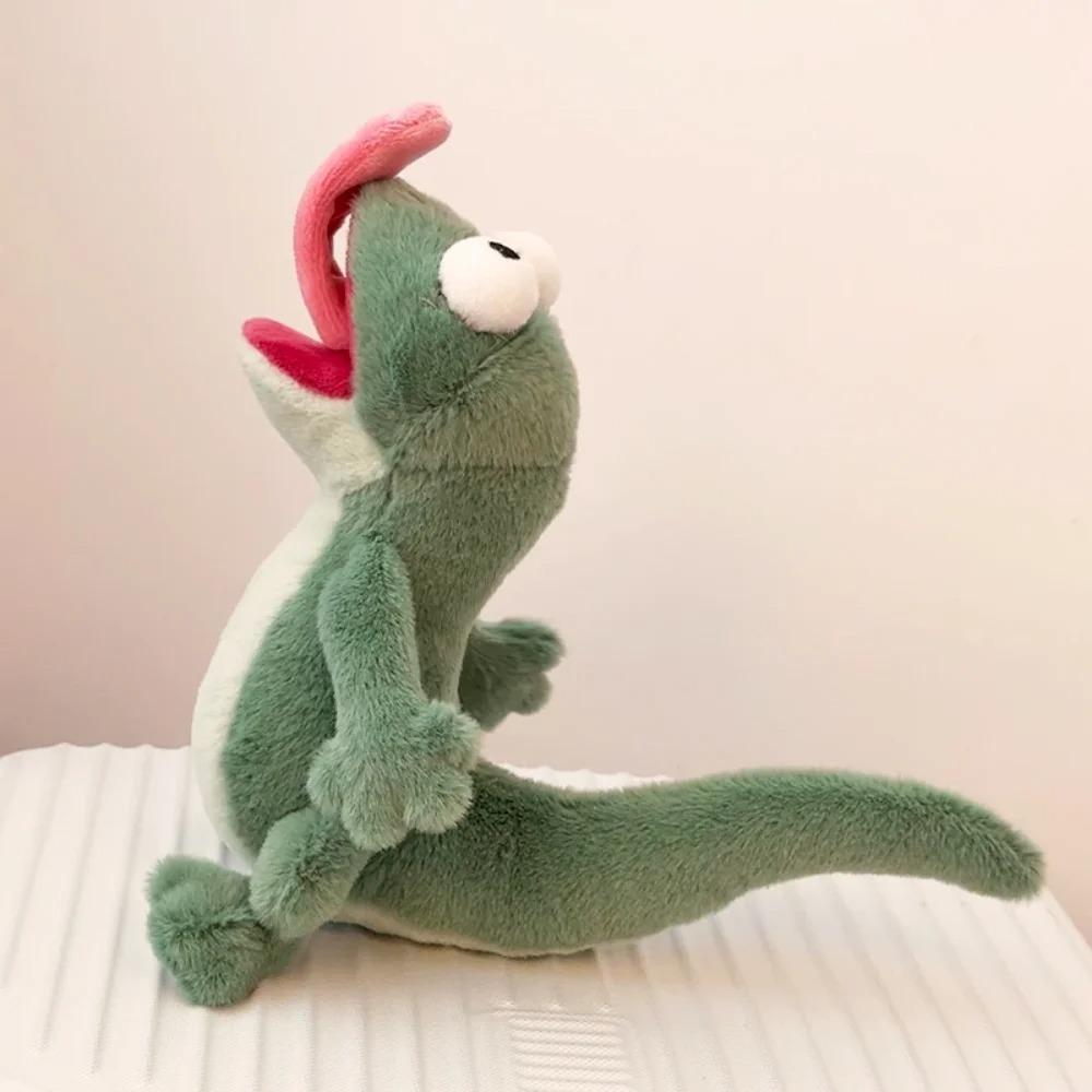 Discover Intime Beaver Lizard Tom Cute Vocal Toy Magnetic Tongue Lizard Abstract Plush Toy Anime Creative Birthday Gift Cute Plush Toys For Kid