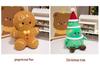 Christmas Santa Claus, Snowman, and Reindeer Plush Toy Decorations