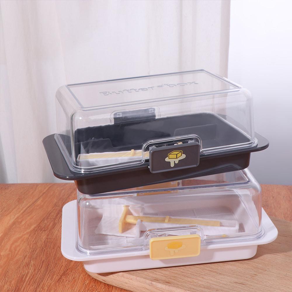 Dustproof Butter Storage Box Fresh-keeping Cheese Container Refrigerator Preservation Box
