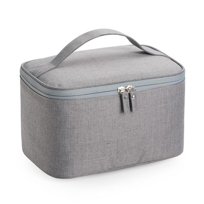 Bag Large For Toiletry Waterproof Men Women Travel Fitness Fashionable Solid Color Portable Stylish Makeup Storage