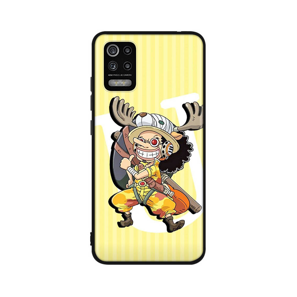 DT5 One Piece Member Hülle für Xiaomi Poco X6 X4 M5 M6 F5 F6 C65 C55 C50 C51 C40 Redmi Note 7 8 14C A3X 13C 12C 11 10A 9C Pro Schwarze weiche Hülle